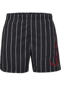 Badeshorts Karl Kani "Karl Kani Herren KM-SW011-001-02", Herren, Gr. S, US-Gr&ouml;&szlig;en, schwarz, 100% Polyester, Badehosen Badeshorts