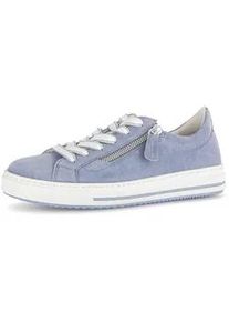 Sneaker Gabor "Sneaker low", Damen, Gr. 41, blau, Schuhe Sneaker