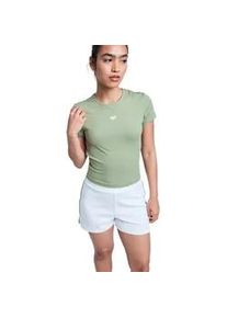 T-Shirt Roxy "Rise & Vibe", Damen, Gr. M, oil gr&uuml;n, Obermaterial: 80% Microfaser, 20% Elasthan;, Shirts T-Shirt