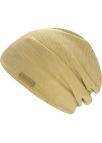 Beanie Chillouts "Pompei Hat", Damen, light mustard, Obermaterial: 48% Baumwolle, 27% Polyacryl, 21% Polyamid, 4% Elasthan, M&uuml;tzen Beanie, L&auml;ssige Beanie f&uuml;r urbanen Look