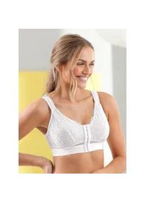 w&auml;schepur B&uuml;gelloser BH W&Auml;SCHEPUR, Damen, Gr. 105, Cup C, wei&szlig;, hellrose, 82% Polyamid, 18% Elasthan, BHs