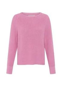 Marc O'Polo Strickpullover MARC O'POLO, Damen, Gr. M, mellow rose, Strick, Obermaterial: 100% Baumwolle, Rundhals, B&uuml;ndchen, Pullover Strickpullover