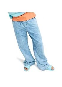 Loose-fit-Jeans Roxy "Saltwater Mid Sunbleached", Damen, Gr. 28M, sunbleached, Obermaterial: 100% Walkfrottier;, Jeans