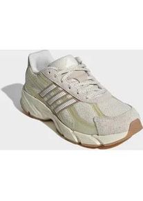 Sneaker Adidas SPORTSWEAR "TECHNOCHAOS 2000", Damen, Gr. 38, wonder wei&szlig;, sanftes wei&szlig;, matte gold, Leder, Synthetik, Textil, Schuhe Sneaker