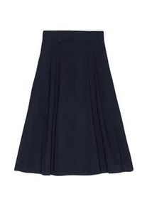 Midirock MOSHI MOSHI MIND "moshi moshi mind Skirt poem", Damen, Gr. S, schwarz navy, Obermaterial: 100% Baumwolle, R&ouml;cke