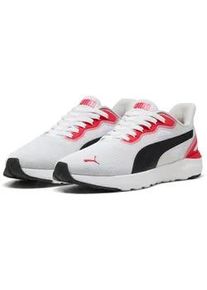 Sneaker Puma "SOFTRIDE COSMIC STREET SLIPTECH", Herren, Gr. 46, bunt (Puma wei&szlig;, Puma schwarz, for all time rot), Textil, unifarben, Schuhe Sneaker, mit sportlichem Stil, mit Schlupfeinstieg, ultraweiche D&auml;mpfung