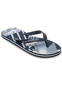 Sandale Quiksilver "Molokai Art", Herren, Gr. 12(45), schwarz 6, Obermaterial:Obermaterial: 100% Synthetik, Futter: 100% Synthetik, Laufsohle: 100% Schwammgummi;, Schuhe Sandale