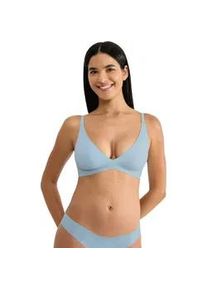B&uuml;gelloser BH Sloggi "ZERO Feel 2.0 THE UP P Bra", Damen, Gr. XL, N-Gr, light blau, Single Jersey, Obermaterial: 76% Polyamid, 24% Elasthan, BHs, nahtlos und unsichtbar