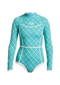 Badeanzug Roxy "Go Girl Surf", Damen, Gr. XXL, katydid as if plaid, Polyester, Badeanz&uuml;ge Badeanzug