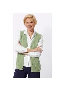 Classic Dog Strickweste CLASSIC, Damen, Gr. 42, gr&uuml;n (eucalyptus), 100% Polyacryl, unifarben, Westen Strickweste