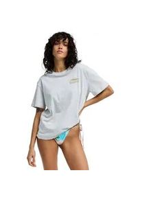 T-Shirt Billabong "Heritage Baker", Damen, Gr. XL, grau heather, Obermaterial: 100% Walkfrottier;, Shirts T-Shirt