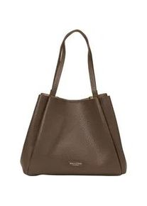 Marc O'Polo Shopper "Belli", Damen, Gr. B/H/T: 34cm x 30cm x 15cm, taupe, Leder, MARC O'POLO ACCESSORIES, Taschen Shopper, gro&szlig;e Damen Umh&auml;ngetasche, Einkaufstasche, Schultertasche
