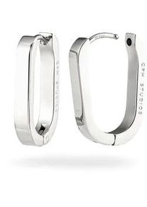 Paar Creolen Copenhagen Studios "Schmuck Geschenk Edelstahl Ohrring Hoop", edelstahlfarben, Ohrringe, Damen, Edelstahl