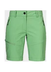 Sch&ouml;ffel Shorts SCH&Ouml;FFEL "Shorts Toblach2", Damen, Gr. 40, Normalgr&ouml;&szlig;en, 6175, gr&uuml;n, Oberstoff: 89% Nylon, 11% Elasthan, Hosen Shorts