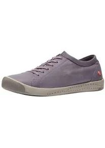 Sneaker Softinos "Softinos Sneaker Leder", Damen, Gr. 42, lavendel, Leder, Schuhe Sneaker