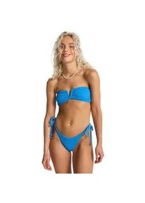 Bandeau-Bikini-Top Billabong "Rising Tide", Damen, Gr. XL, Cup B, blau, Obermaterial: 86% recyceltem Nylon (Polyamid), 14% Elasthan;, Bikini-Oberteile