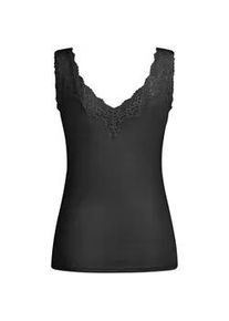 Achselhemd Nina von C. "Damen Achselhemd Romance", Damen, Gr. 40, N-Gr, schwarz, Obermaterial: 95% Modal CMD. 5% Elasthan EL., Unterhemden
