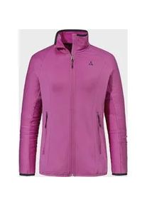 Sch&ouml;ffel Fleecejacke SCH&Ouml;FFEL "Fleece Jk Style Cascata WMS", Damen, Gr. 38, 3305, pink, Oberstoff: 94% Polyester, 6% Elasthan, regular fit, hoch geschlossener Ausschnitt, Jacken Fleecejacke