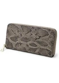 Geldb&ouml;rse "Toscana", Damen, taupe, Leder, Collezione Alessandro, Kleinlederwaren