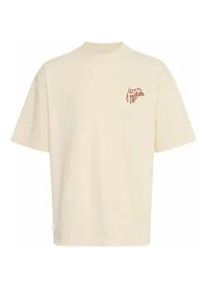 Rundhalsshirt Blend "Rundhalsshirt BHJehon", Damen, Gr. XXL, beige (bleached sand), Obermaterial: 100% Baumwolle CO., Shirts Rundhalsshirt