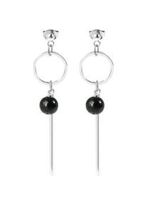 Adelia&acute;s Paar Ohrh&auml;nger ADELIA ́S "Damen Ohrringe &ndash; Ohrstecker aus Edelstahl", Damen, Gr. Damen, Edelstahl, silber, Ohrringe, Ideal als Geschenk &ndash; dezent und elegant