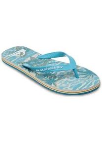 Sandale Quiksilver "Molokai Art", Herren, Gr. 7(40), aqua sundown, Obermaterial:Obermaterial: 100% Synthetik, Futter: 100% Synthetik, Laufsohle: 100% Schwammgummi;, Schuhe Sandale