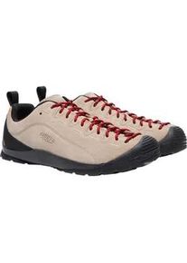 Sneaker Keen "JASPER", Herren, Gr. 42, silber (silber mink), Leder, Schuhe Sneaker