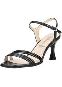 High-Heel-Sandalette Nero Giardini "Nero Giardini Sandalen Leder", Damen, Gr. 37, schwarz, Leder, Schuhe