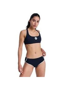 Bikini-Hose Roxy "Roxy Active", Damen, Gr. M, US-Gr&ouml;&szlig;en, anthrazit, Obermaterial: 75% Nylon, 25% Elasthan;, Badehosen Bikini-Hose
