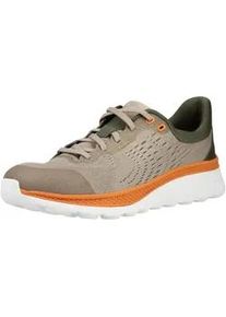 Sneaker Geox "Geox Sneaker Textil", Herren, Gr. 43, sand, Textil, Schuhe Sneaker