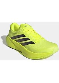 Laufschuh Adidas PERFORMANCE "SUPERNOVA RISE 3", Herren, Gr. 42, solar gelb, core schwarz, silber metallic, Synthetik, Textil, Schuhe Laufschuh