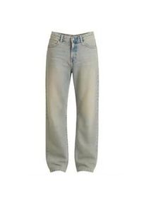 Bequeme Jeans Urban Classics "Urban Classics Ladies Low Waist Baggy Fit Denim", Damen, Gr. 33, Normalgr&ouml;&szlig;en, mid grau dirty washed, 100% Baumwolle, unifarben, Jeans
