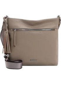 Emily & Noah Umh&auml;ngetasche EMILY & NOAH "Umh&auml;ngetasche E&N Belli", Damen, Gr. B/H/T: 28cm x 28cm x 6cm 0, beige (sand 420), Polyurethan, Taschen Umh&auml;ngetasche