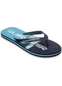 Sandale Quiksilver "Molokai Stripe", Herren, Gr. 12(45), aqua holmes, Obermaterial:Obermaterial: 100% Synthetik, Futter: 100% Synthetik, Laufsohle: 100% Schwammgummi;, Schuhe Sandale