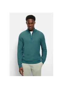 Troyer OLYMP "OLYMP Casual Strick", Herren, Gr. XXL, t&uuml;rkis, 55% Baumwolle, 45% Polyester, Pullover Troyer