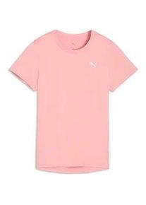 Trainingsshirt Puma "W TAD ESSENTIAL CREW TEE", Damen, Gr. S, rosy outlook, Jersey, Obermaterial: 100% Polyester, regular fit normal, Rundhals, Shirts, Regular Fit, Kurzarm-Design, DryCELL Technologie