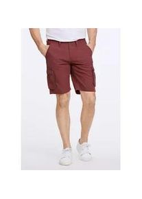JACK'S INN 54 Cargoshorts JACK&rsquo;S "Cargo-Shorts Comfort Fit", Herren, Gr. M, burgundy, Obermaterial: 100% Baumwolle, unifarben, bequem, Hosen