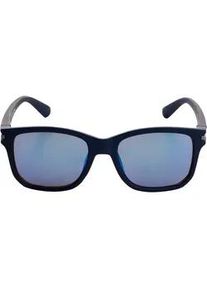 MAN'S WORLD Sonnenbrille MAN'S WORLD, Herren, marine, verspiegelt, Sonnenbrillen Sonnenbrille, sportlich-modischer Stil, Trapez-Vollrandrahmen, Filterkategorie 3