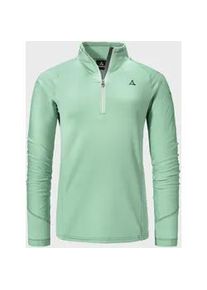 Sch&ouml;ffel Funktionsshirt SCH&Ouml;FFEL "Hiking Longsleeve Style Cascata WMS", Damen, Gr. 40, gr&uuml;n (6305, gr&uuml;n), Oberstoff: 94% Polyester, 6% Elasthan, V-Ausschnitt, Shirts Funktionsshirt