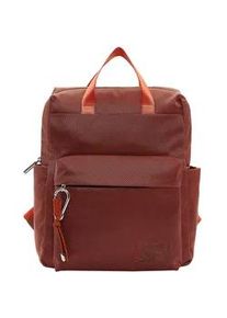 Rucksack SURI FREY "Rucksack SFY SURI Sports Marry", Damen, Gr. B/H/T: 30cm x 38cm x 13cm, rot (rust 624), Polyester, Rucks&auml;cke Rucksack