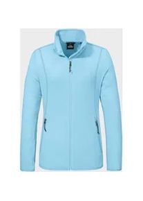 Sch&ouml;ffel Fleecejacke SCH&Ouml;FFEL "Fleece Jk Style Ash WMS", Damen, Gr. 40, 8015, blau, Oberstoff: 100% Polyester, regular fit, hoch geschlossener Ausschnitt, Jacken Fleecejacke