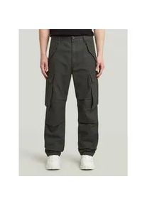 G-Star Raw Cargohose G-STAR "R-3N Regular Straight Cargohose", Herren, Gr. 31, L&auml;nge 32, asfalt, Obermaterial: 100% Baumwolle, Hosen Cargohose