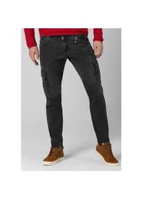 Cargohose Timezone "Regular BenTZ", Herren, Gr. 31, L&auml;nge 32, schwarz, 97% Baumwolle 3% Elastan, normal, Hosen Cargohose