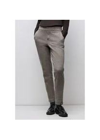 Jogger Pants Street One, Damen, Gr. 40, L&auml;nge 30, schwarzest braun, Web, 61% Baumwolle, 37% Polyester, 2% Elasthan, unifarben, comfort fit normal, Hosen, im Loose Fit