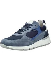 Sneaker Nero Giardini "Nero Giardini Sneaker Veloursleder", Herren, Gr. 43, blau, Veloursleder, Schuhe Sneaker