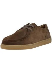 Marc O'Polo Schn&uuml;rschuh MARC O'POLO "Marc O'Polo Halbschuhe Veloursleder", Herren, Gr. 43, taupe, Veloursleder, Schuhe Schn&uuml;rschuh
