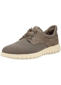 Sneaker Geox "Geox Sneaker Leder/Textil", Herren, Gr. 42, taupe, Leder, Textil, Schuhe Sneaker