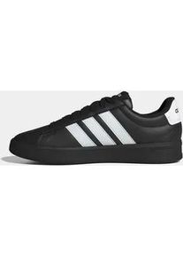 Sneaker Adidas SPORTSWEAR "GRAND COURT 3.0", Herren, Gr. 47, cschwarz2, ftwwht, ftwwht, Synthetik, Textil, Schuhe Sneaker