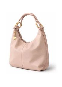Schultertasche "Bella", Damen, Gr. B/H/T: 38cm x 27cm x 5cm onesize, rosa, Leder, Collezione Alessandro, Taschen Schultertasche, aus Leder, Made in Italy