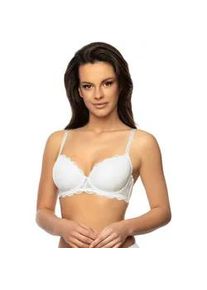 Schalen-BH Viania "Schalen BH mit B&uuml;gel Ava", Damen, Gr. 85, Cup C, wei&szlig;, Obermaterial: 64% Polyamid PA. 29% Polyester PES. 7% Elasthan EL., BHs Schalen-BH